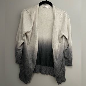 Sparkly Silver Ombré Cardigan from Reitmans